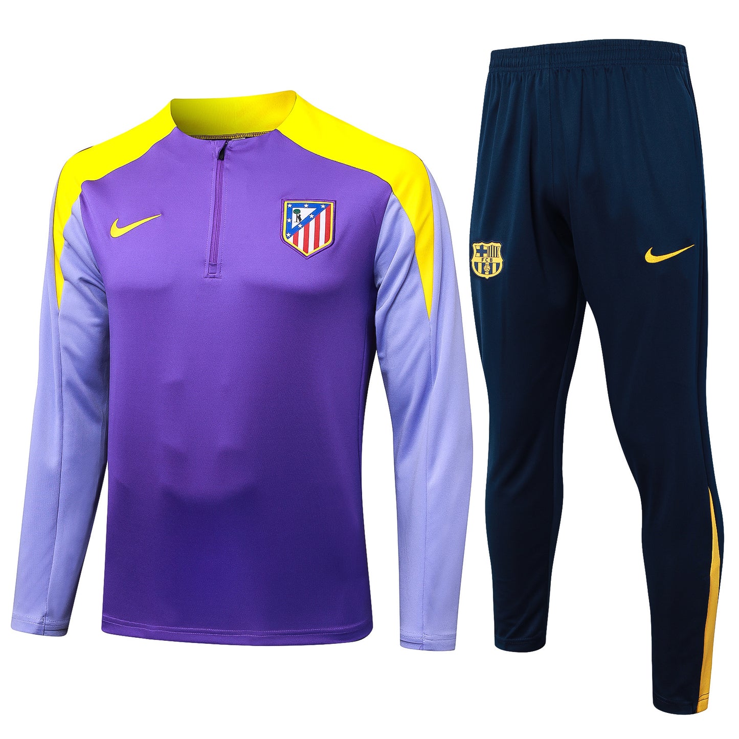 Atlético de Madrid 2025/26 Kid's Half-Zip Training Set