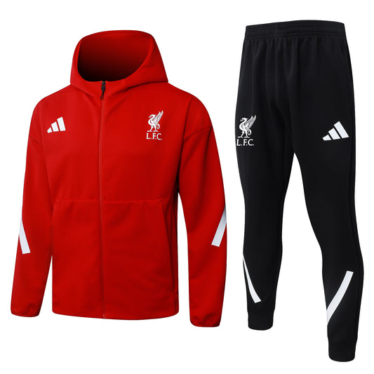 Liverpool FC 2025/26 Adult's Hoodie Full-Zip Training Set