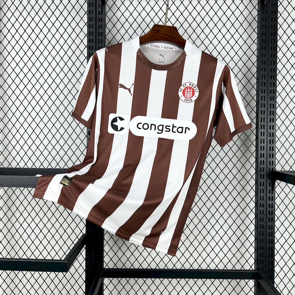 Men’s FC St. Pauli 2025/26 Home Jersey
