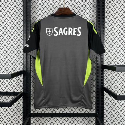Men's SL Benfica 2025/26 Grey GK Jersey