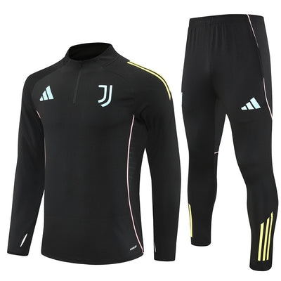 Juventus 2025/26 Half-Zip Training Set – Essential Edition