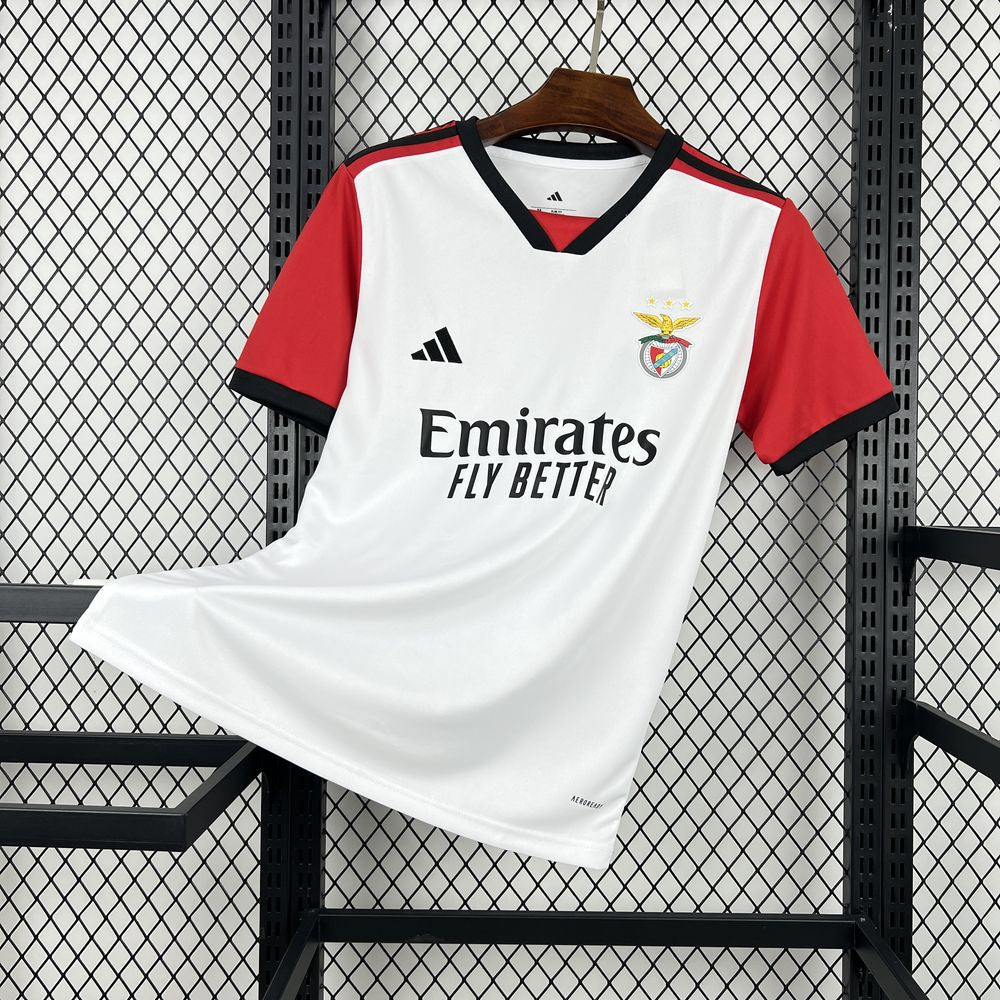 Men's SL Benfica 2025/26 White Special Edition Jersey