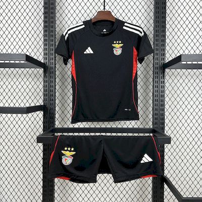 Kid's SL Benfica 2025/26 Black Training Kit