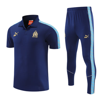 Olympique Marseille 2026 Adult's Polo & Training Pants Set