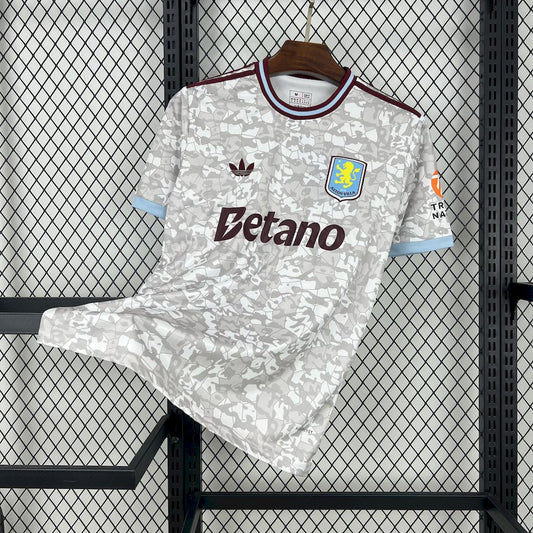 Men's Aston Villa 2025/26 Retro Edition Jersey