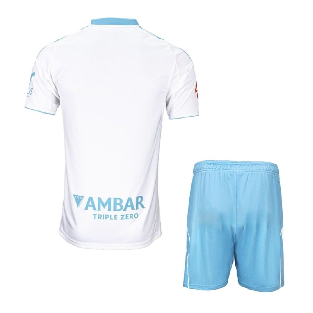 Kid's Real Zaragoza 2025/26 Home Kit