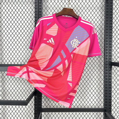 Men’s Flamengo 2025 Pink GK Jersey