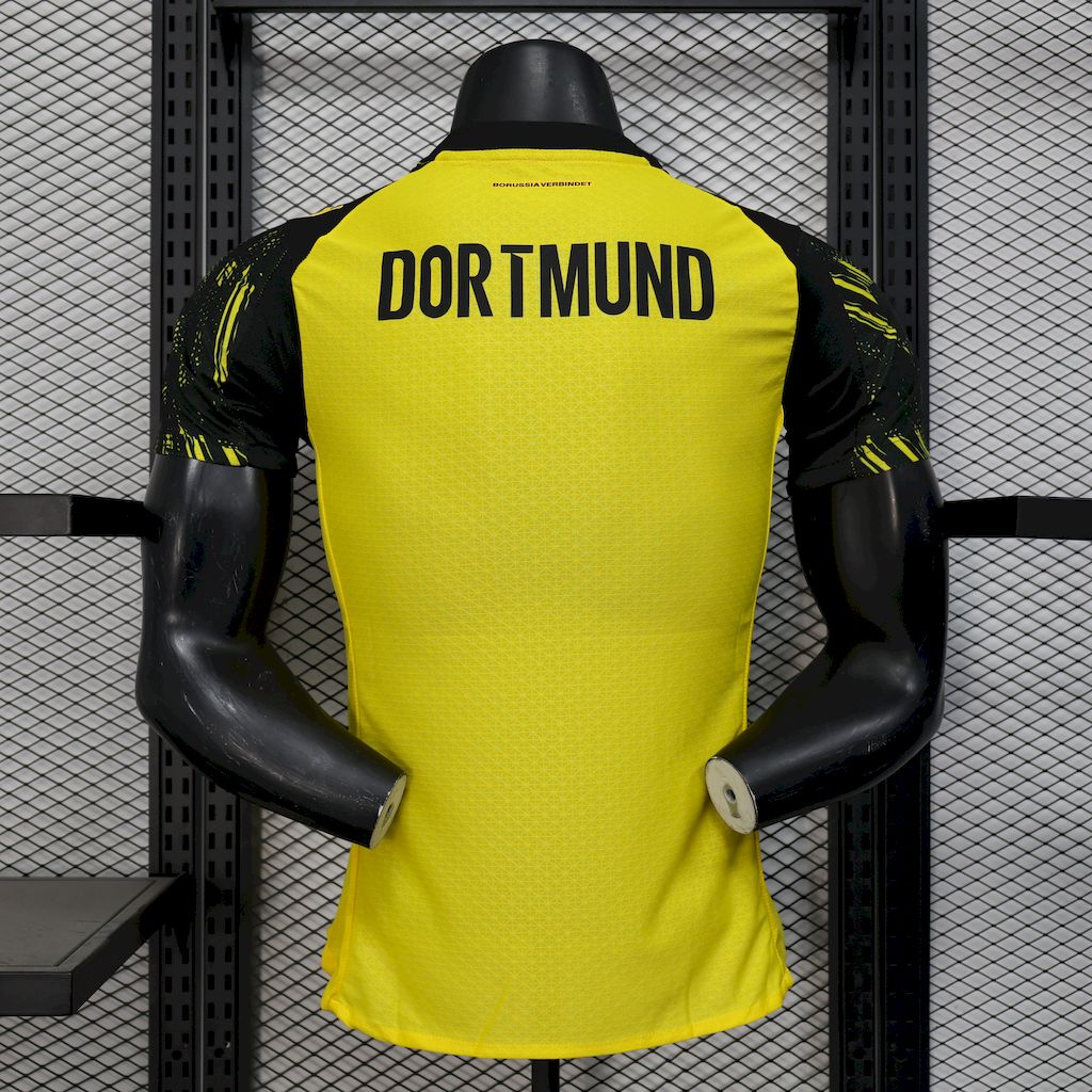 Men’s Borussia Dortmund 2025/26 Home Jersey - Player Version