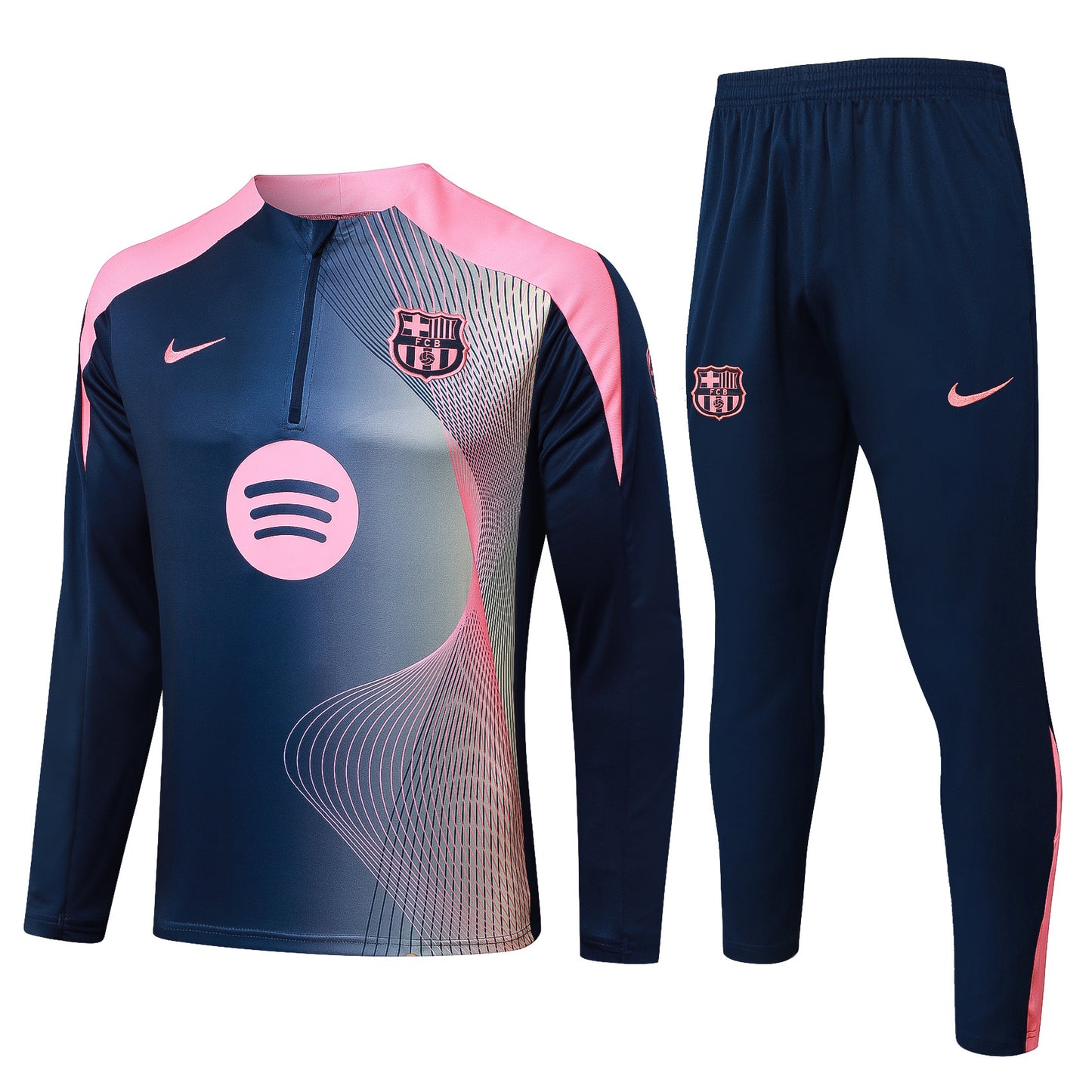 FC Barcelona 2025/26 Adult's Half-Zip Training Set