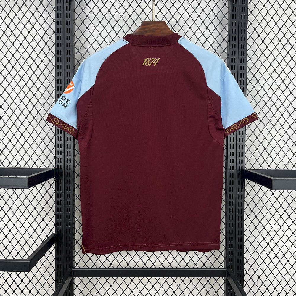 Men's Aston Villa 2025/26 Home Jersey