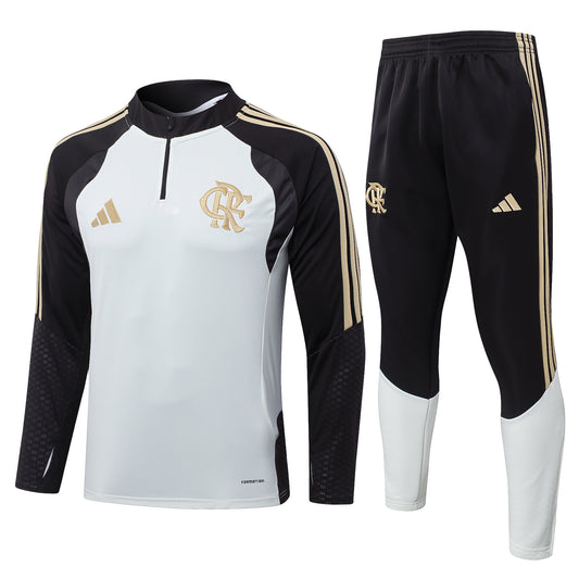 Flamengo Adults Football Training Tracksuit – Half-Zip