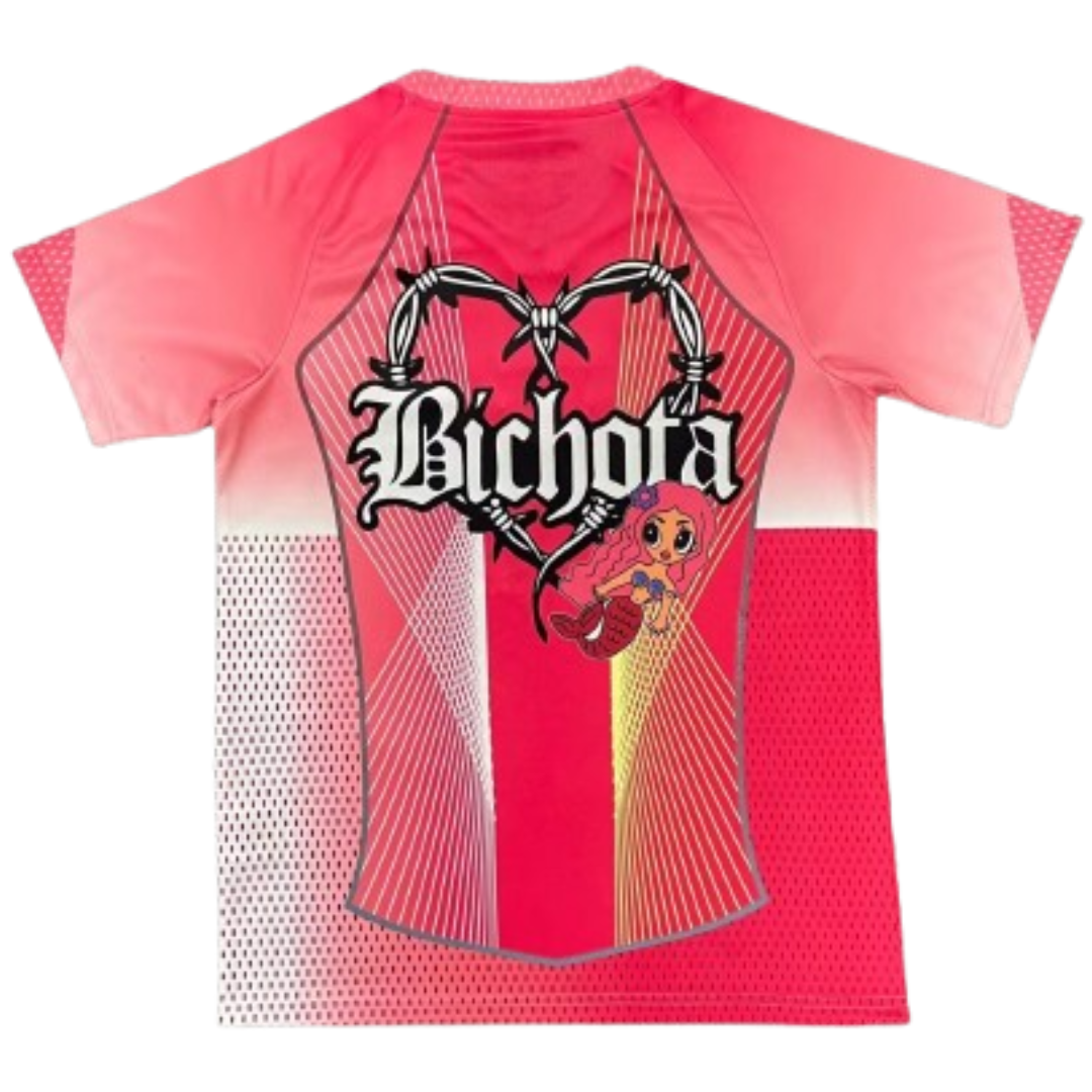 Men’s FC Barcelona 2025/26 Pink Karol G Edition Jersey