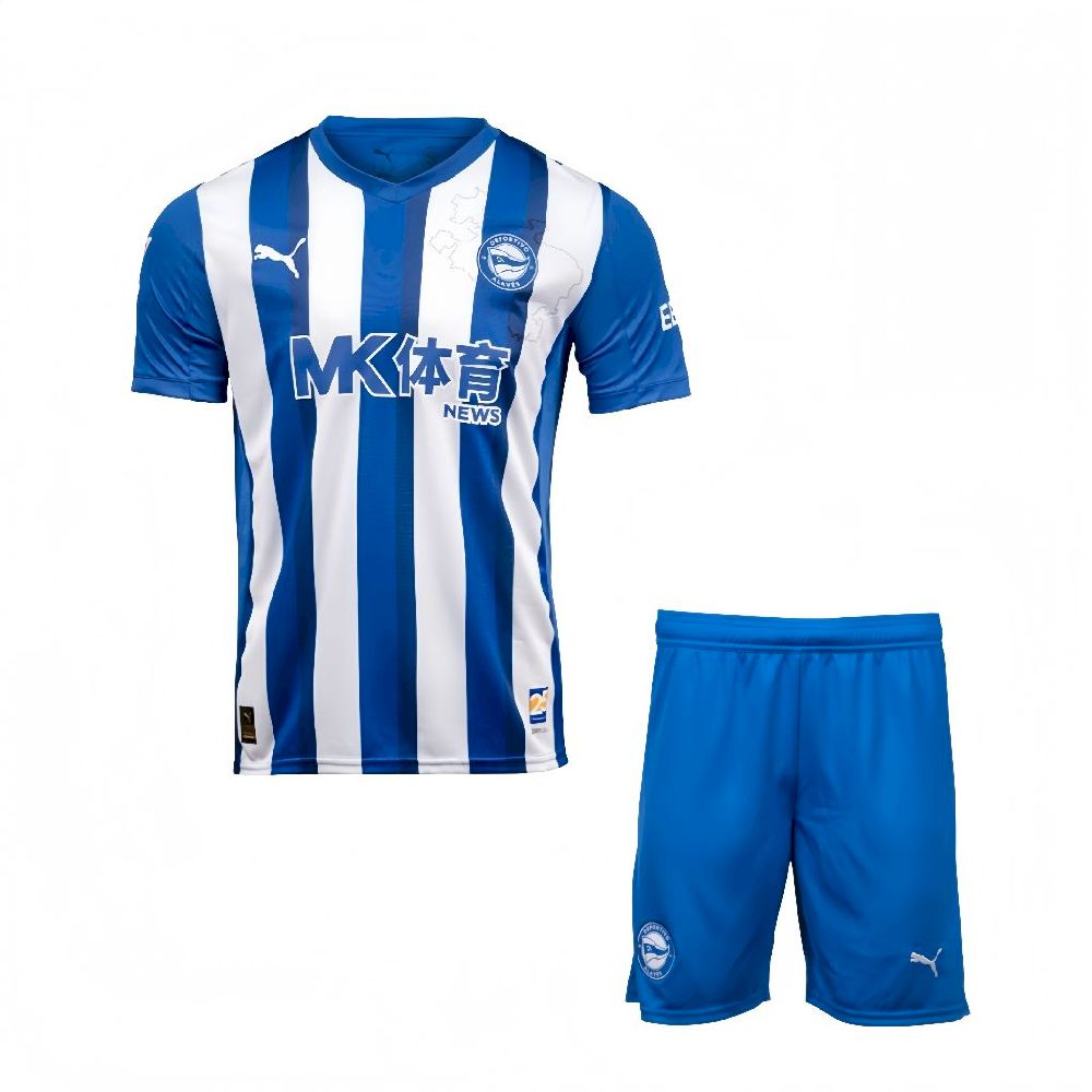 Kid's Deportivo Alavés 2025/26 Home Kit