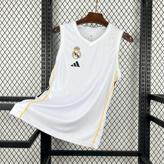 Men’s Real Madrid 2025/26 Basketball Home Jersey