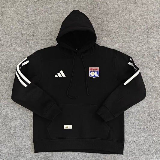 Olympique Lyonnais - Black Hoodie