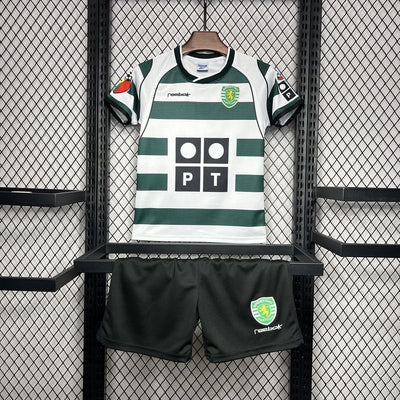 Sporting CP 2002/03 Home Retro Kids Kit