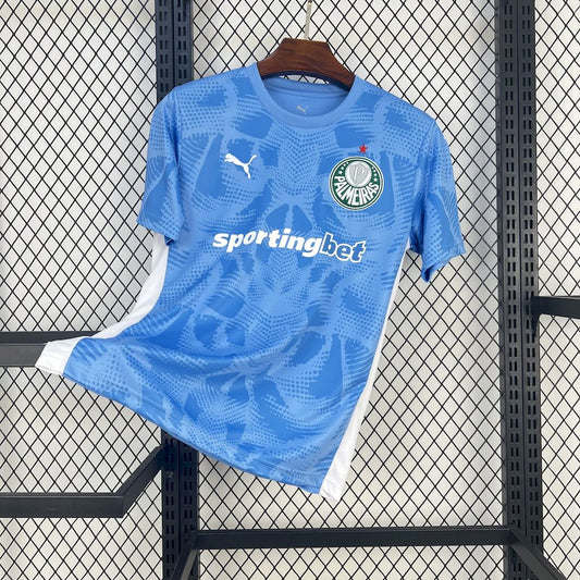 Men’s Palmeiras 2025 Blue GK Jersey