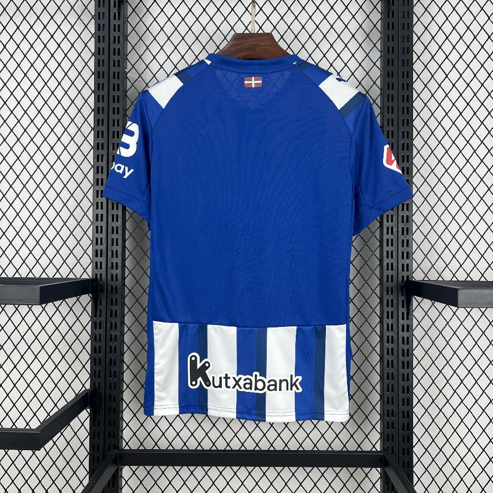 Men's Deportivo Alavés 2025/26 Home Jersey