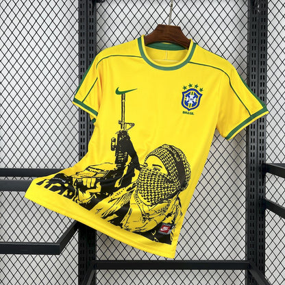 Retro's Brazil 1998 Soldiers Edition Jersey
