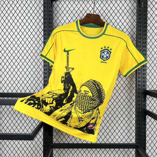 Retro's Brazil 1998 Soldiers Edition Jersey