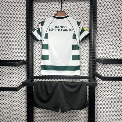 Kid's Sporting CP 2002/03 Home Retro Kit