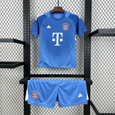 Kid's Bayern Munich 2025/26 Blue GK Kit
