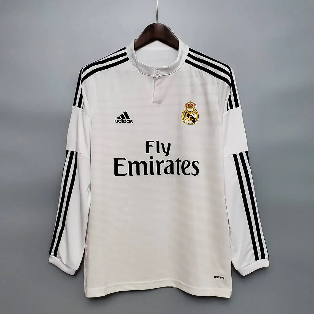 Retro's Real Madrid 2014/15 Home Long Sleeve Jersey