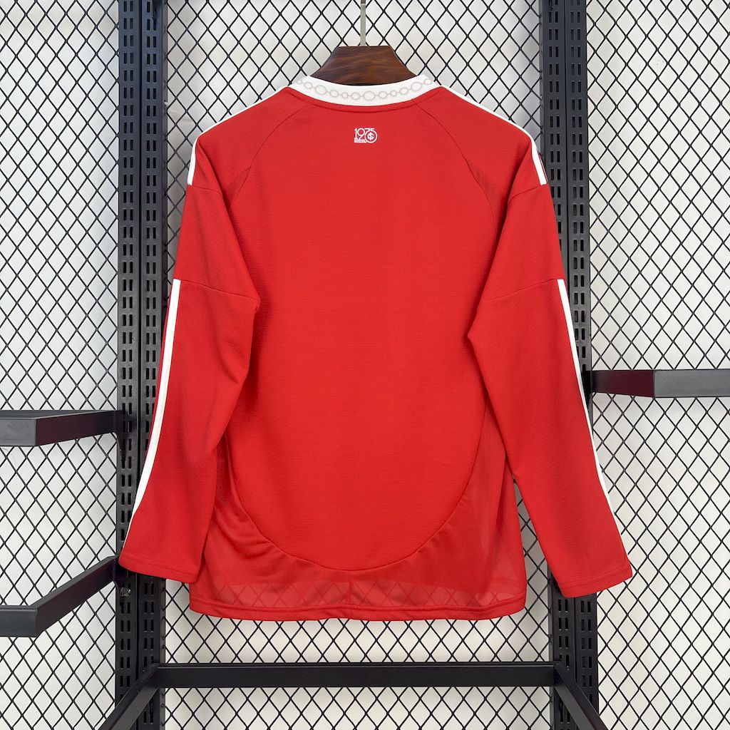 Men’s SC Internacional 2025 Home Long Sleeve Jersey