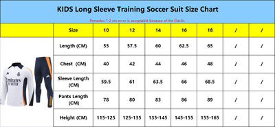 Sizes