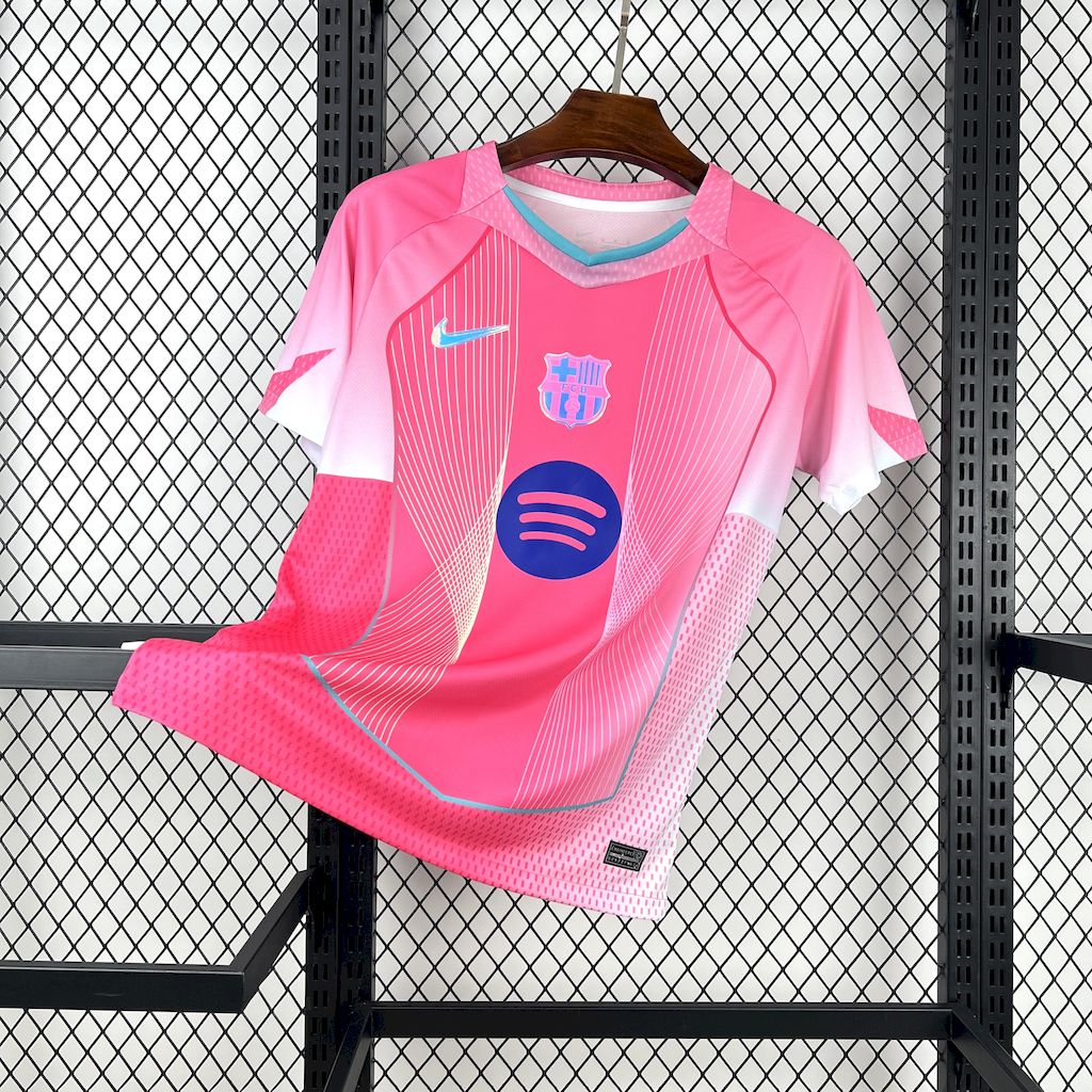 Men's FC Barcelona 2025/26 Fuchsia Edition Jersey