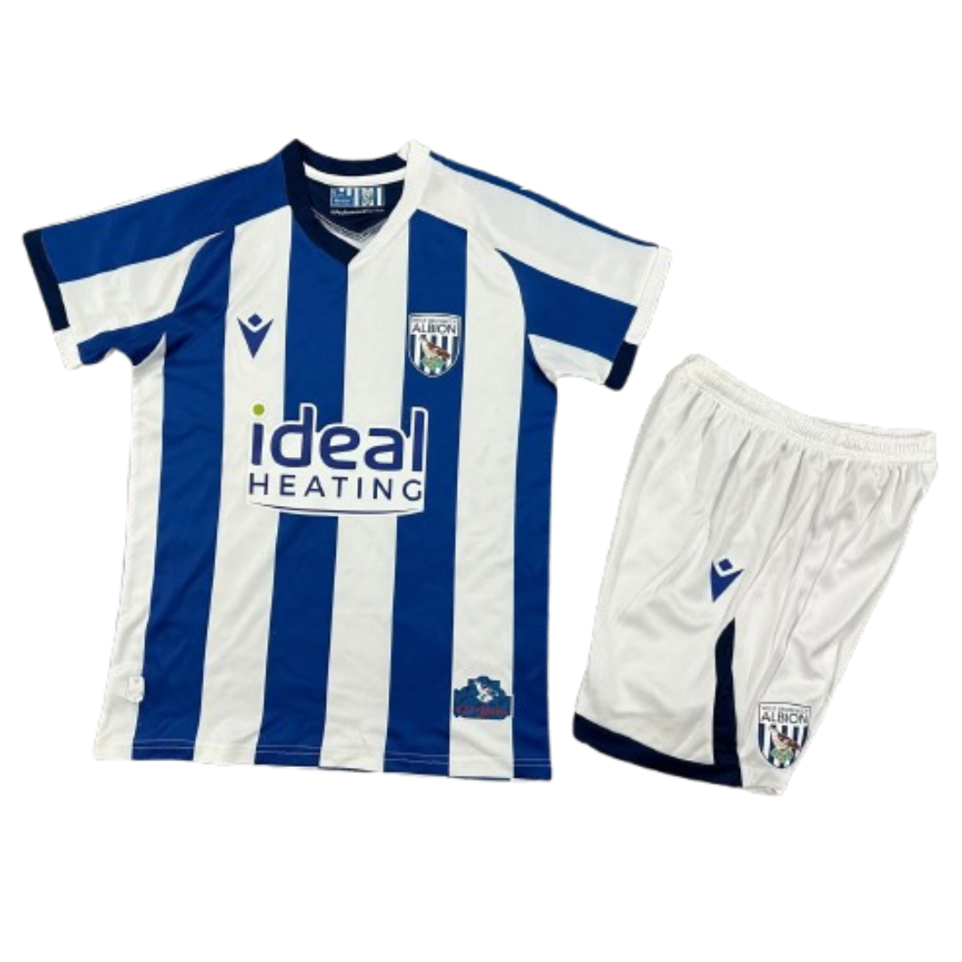 Kid's West Bromwich 2025/26 Home Kit