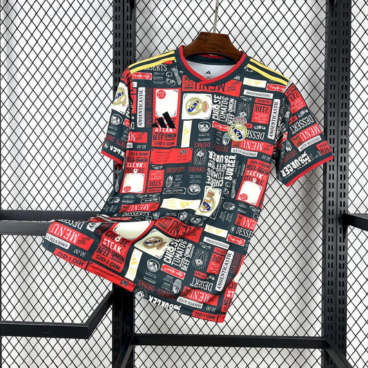 Men's Real Madrid 2025/26 Doodle Board Edition Jersey