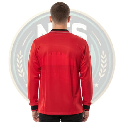 Retro's Manchester United 1994/96 Home Long Sleeve Jersey