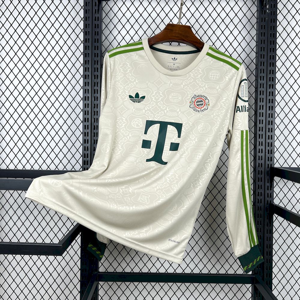 Men’s Bayern Munich 2025/26 Oktoberfest Long Sleeve Jersey