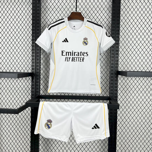 Kid's Real Madrid 2025/26 Home Kit