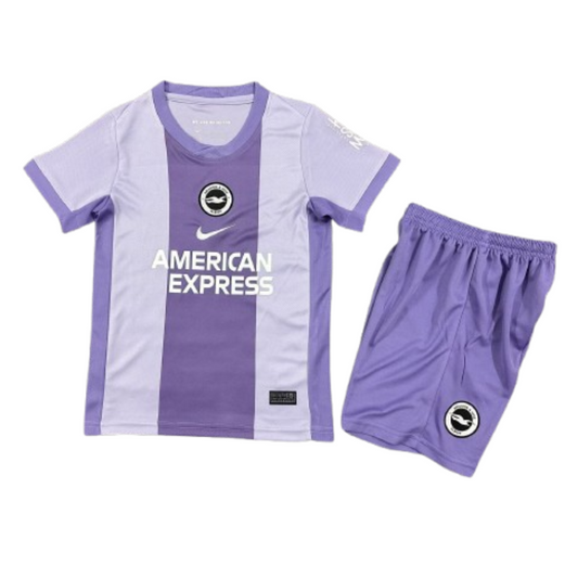 Kid's Brighton 2025/26 Away Soccer