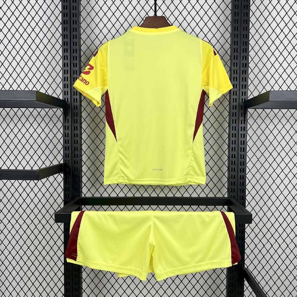 Kid's SL Benfica 2025/26 Yellow GK Kit
