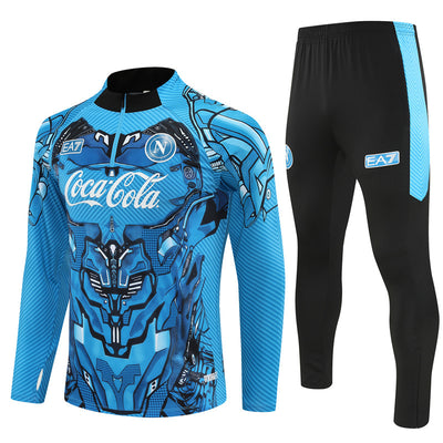 SSC Napoli 2025/26 Half-Zip Training Set – Essential Edition