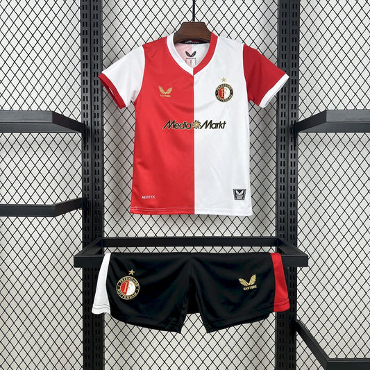 Kid's Feyenoord 2025/26 Home Kit