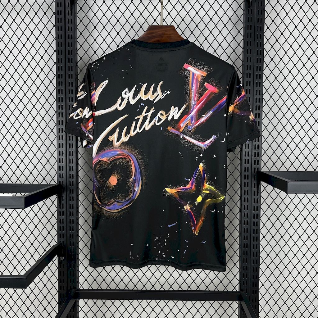 Men's Real Madrid 2025/26 LV Special Edition Colorful Jersey