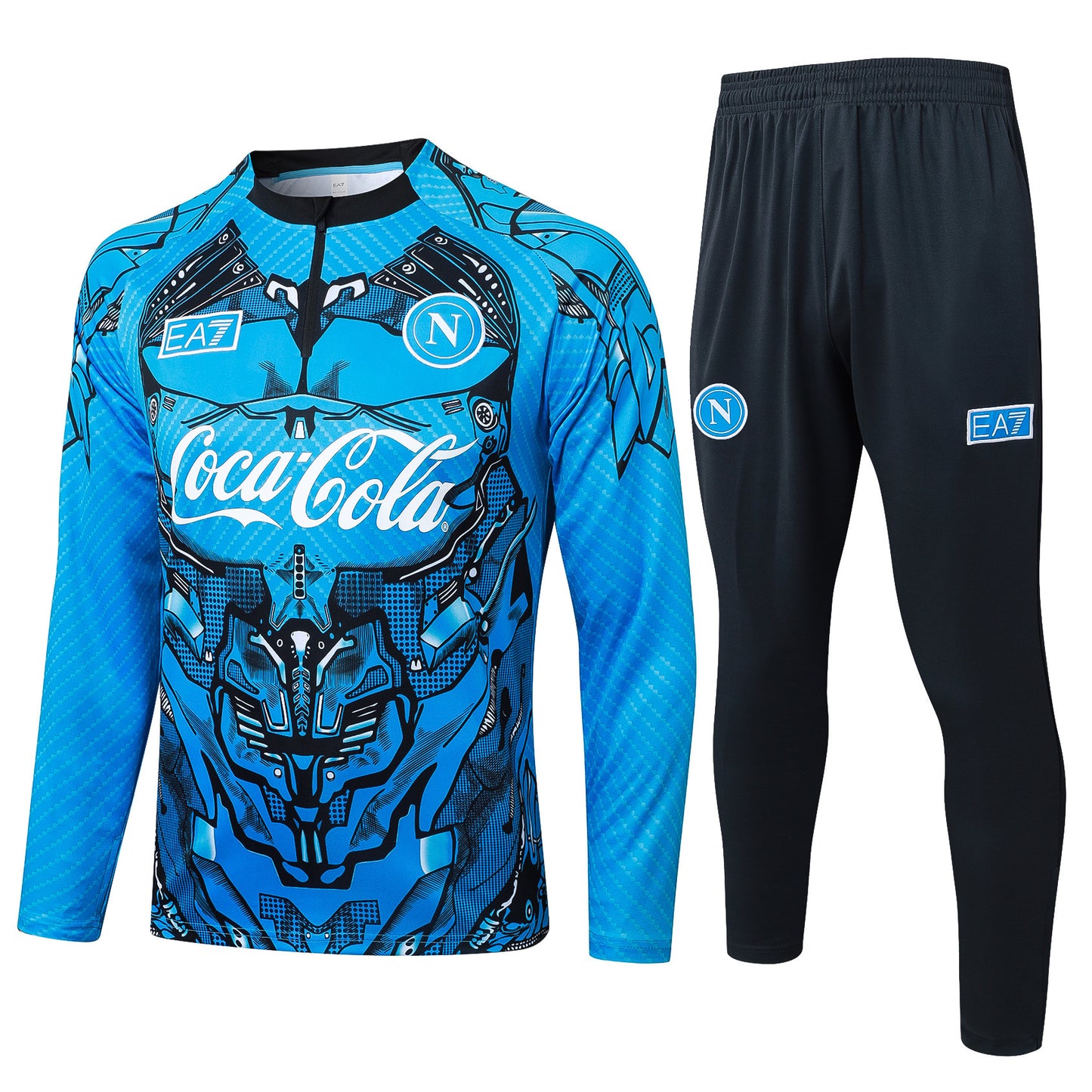 SSC Napoli 2025/26 Kid's Half-Zip Training Set