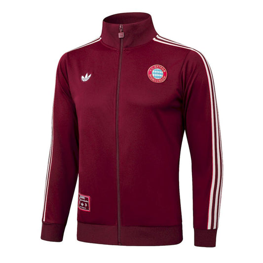 Bayern Munich 2025/26 Terrace Icons Full-Zip Training Top