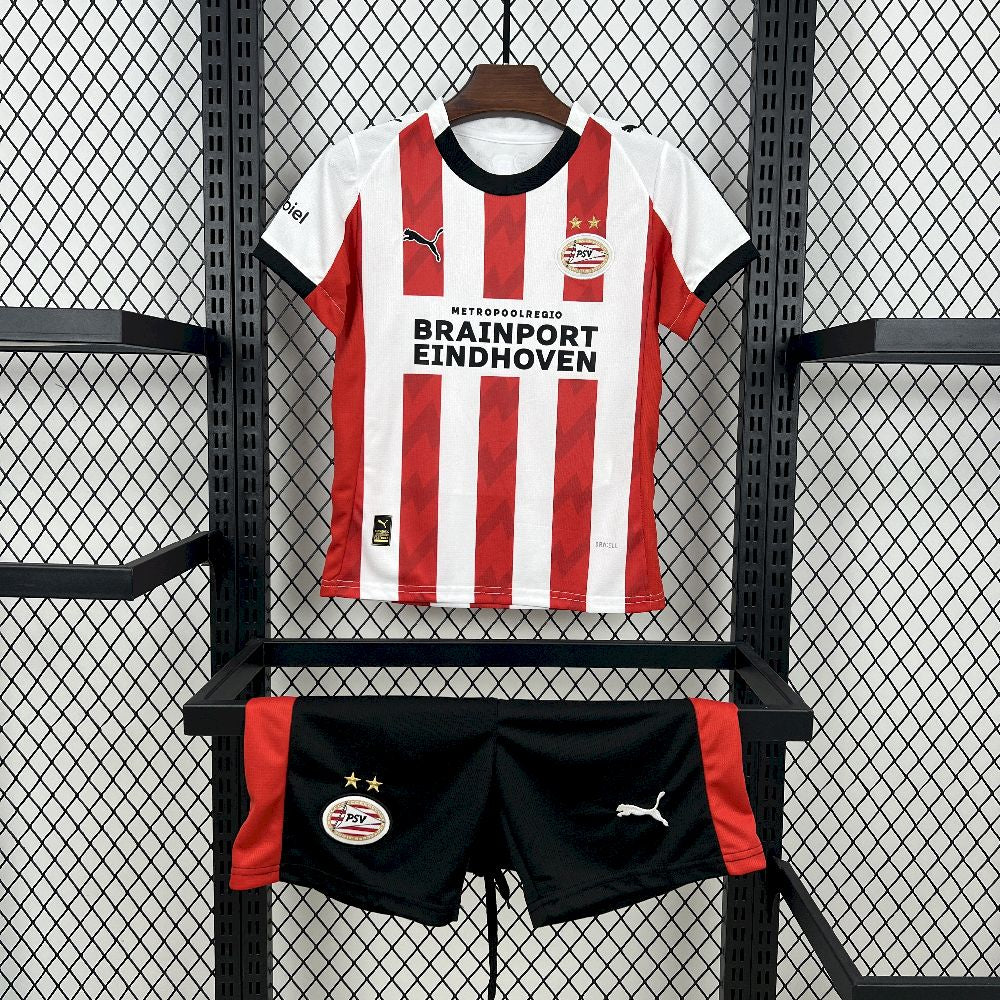 Kid's PSV Eindhoven 2025/26 Home Kit