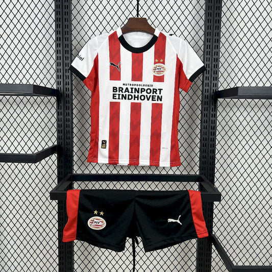 Kid's PSV Eindhoven 2025/26 Home Kit