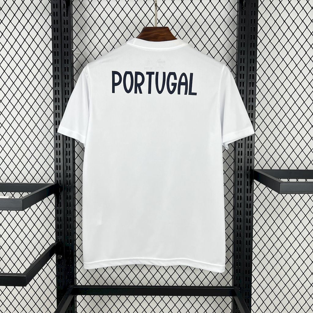 Men’s Portugal 2025/26 White Casual Edition Jersey