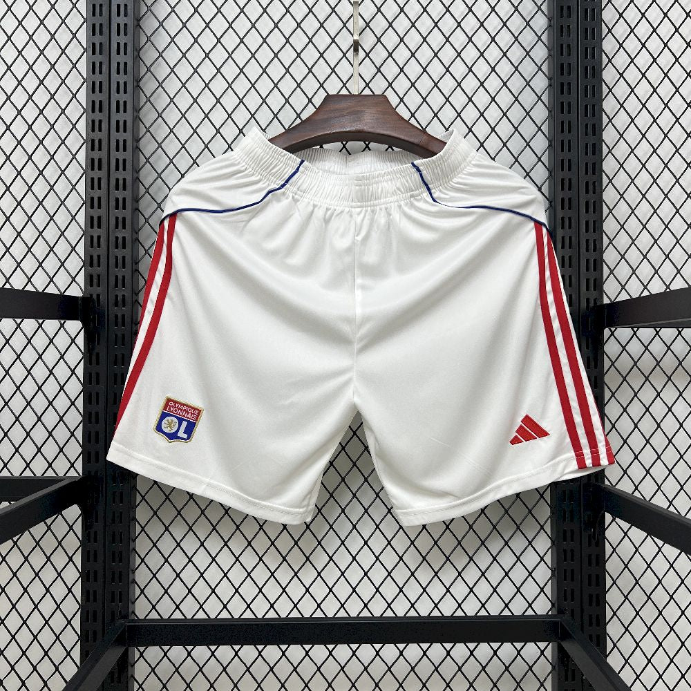 Men’s Olympique Lyonnais 2025/26 Home Shorts