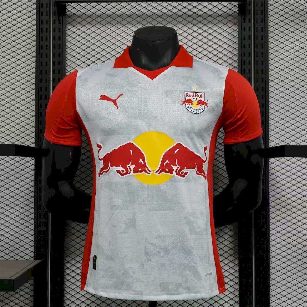 Men’s RB Salzburg 2025/26 Home Jersey - Player Version