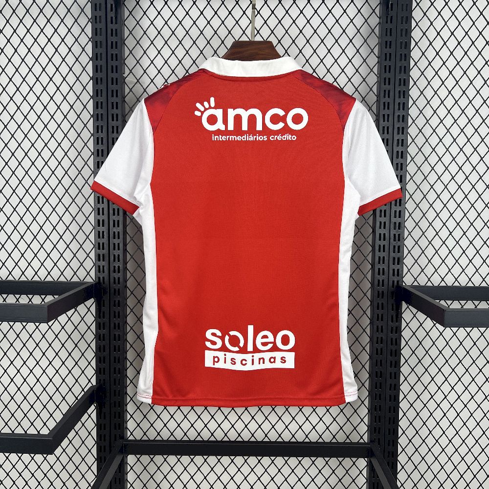 Men's SC Braga 2025/26 Home Jersey