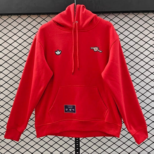 Arsenal FC 2025/26 Red Hoodie