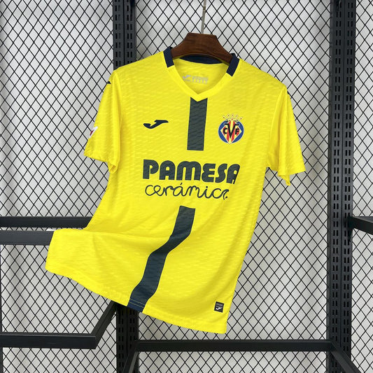 Men's Villarreal CF 2025/26 Home Jersey